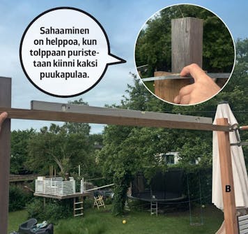 Katettu terassi Katettu terassi